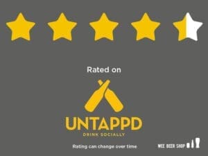 4.4/5 on Untappd