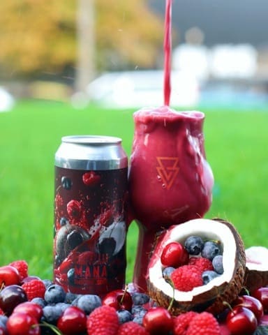 Azvex - Mana - Raspberry, Blueberry, Cherry & Coconut Smoothie